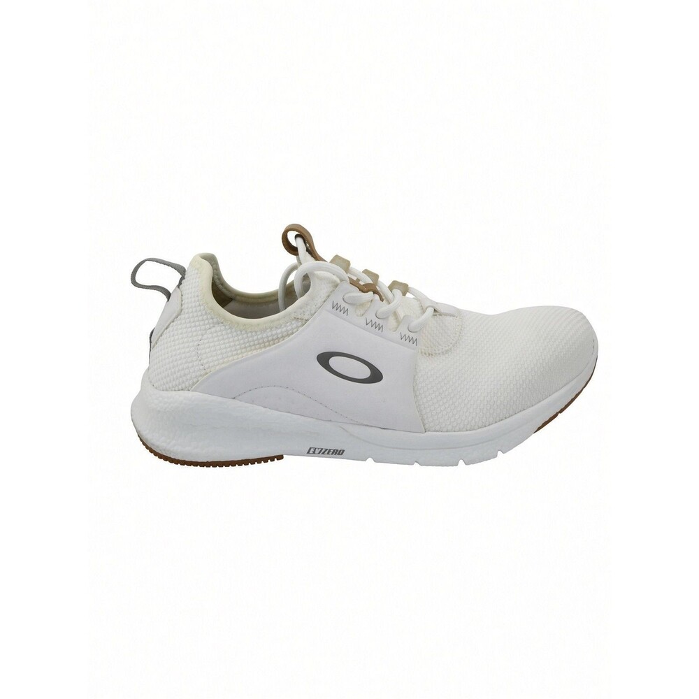 Oakley Dry EV Zero Men's 11 Knit Running Shoes White Gum FOF100136